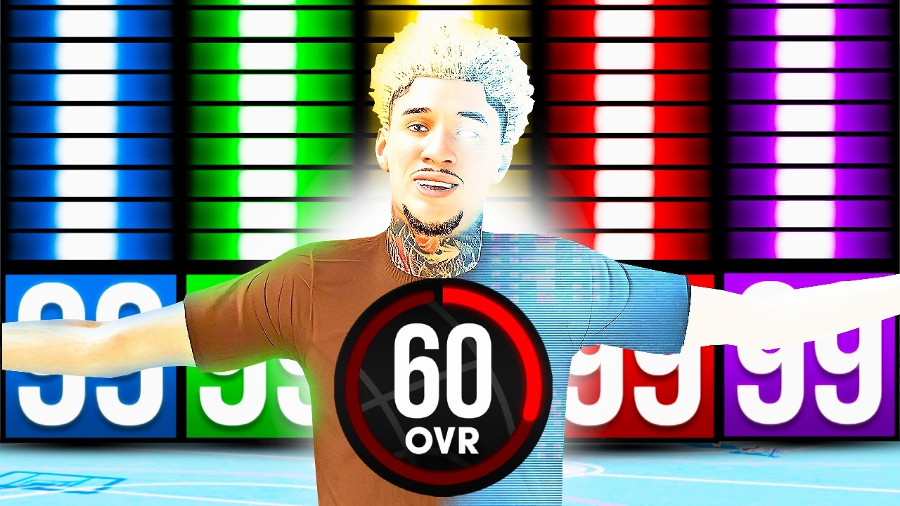 Can a GLITCHED 60 OVERALL Build Become the BEST BUILD in NBA2K26?