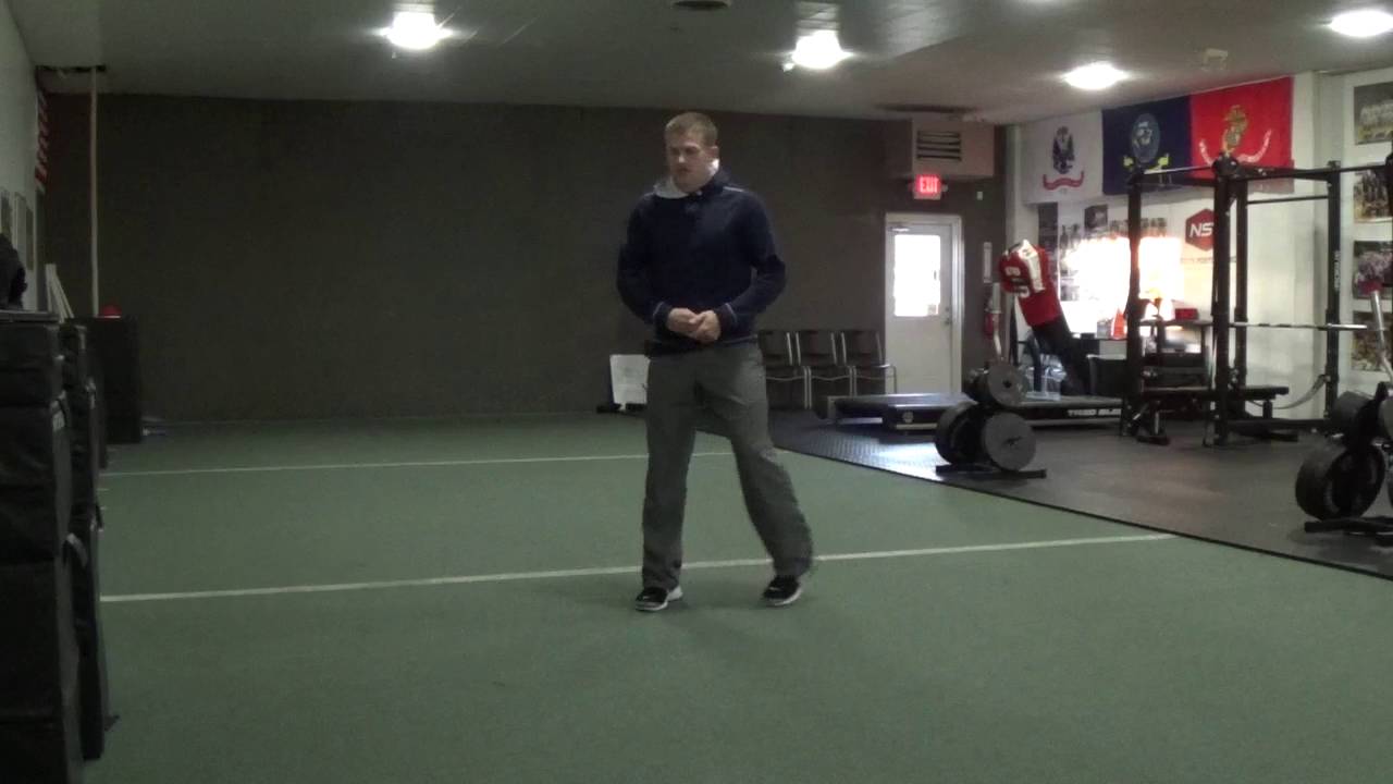 Straight Leg Shuffle Technique