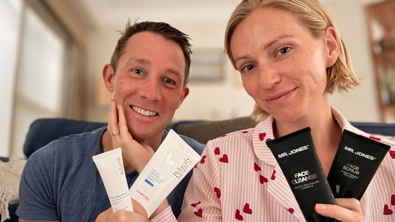 ASMR with My Husband 💗 Giving Each Other Facials & Personal Attention