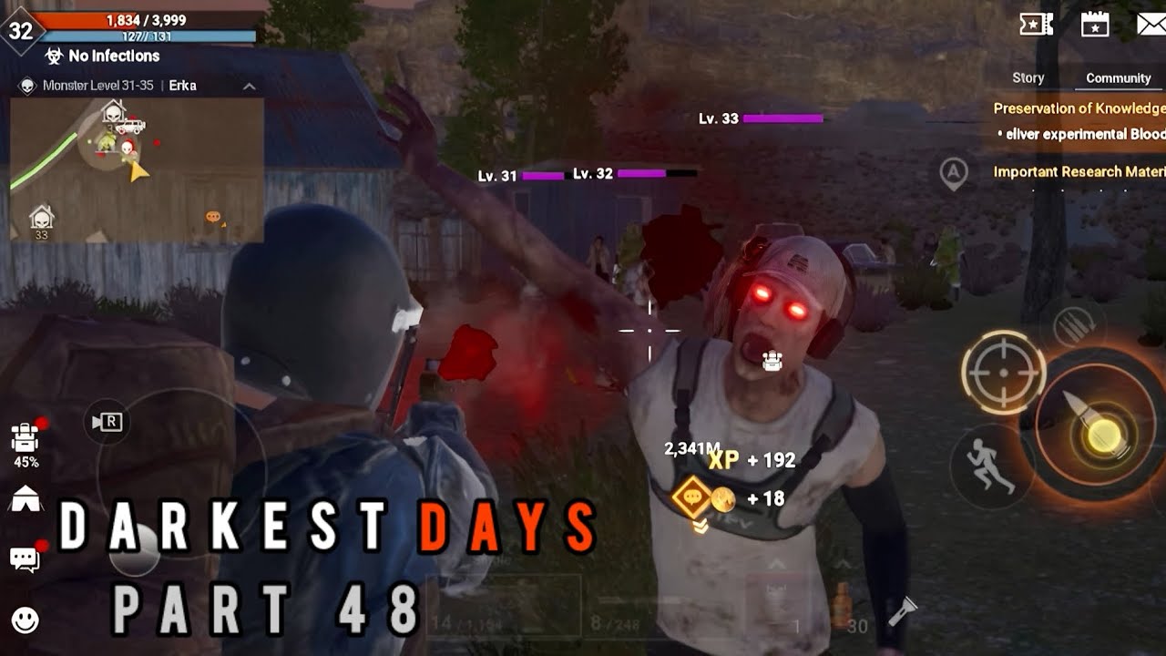 DARKEST DAYS : Zombie Survival | Gameplay Walkthrough | Part-48 | &ldquo;ZOMBIE HORDE&rdquo; (Full Game) 