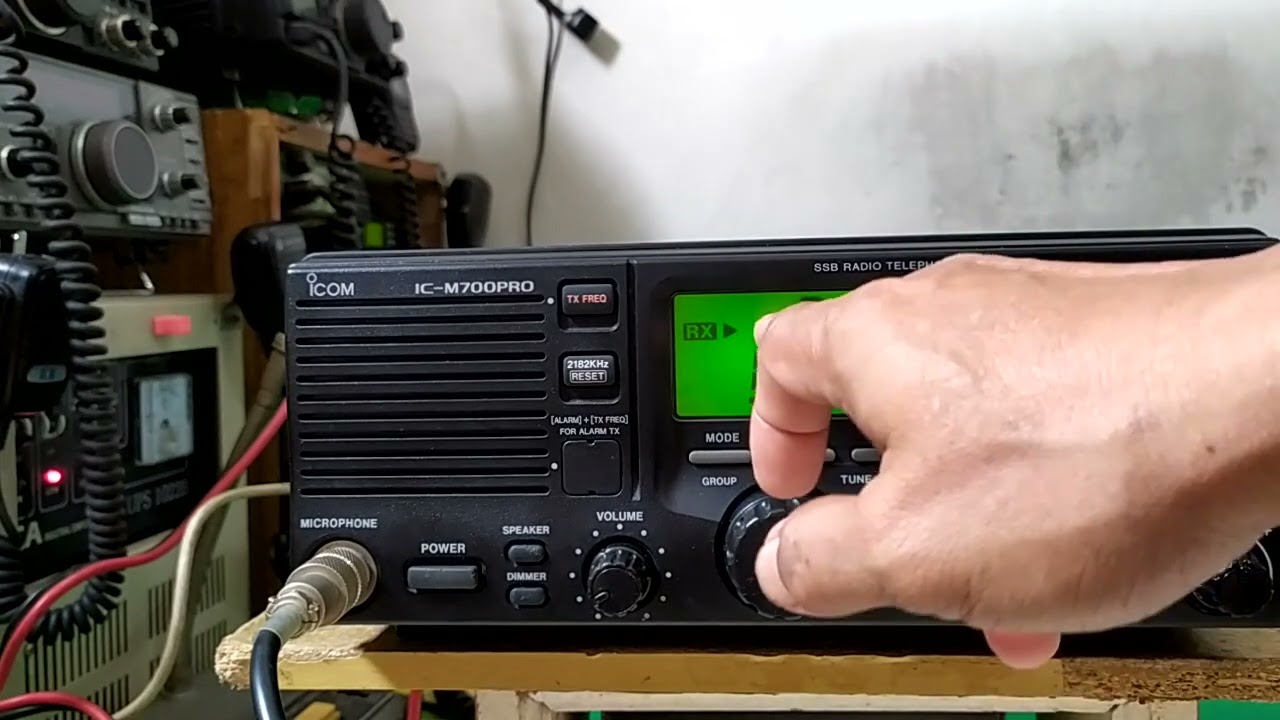 ICOM IC-M700PRO input memory Chanel dan menu yang lainya