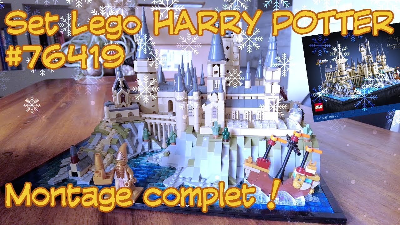 Добро пожаловать в Хогвартс! Полная сборка набора Lego 76419 и счастливых праздников!