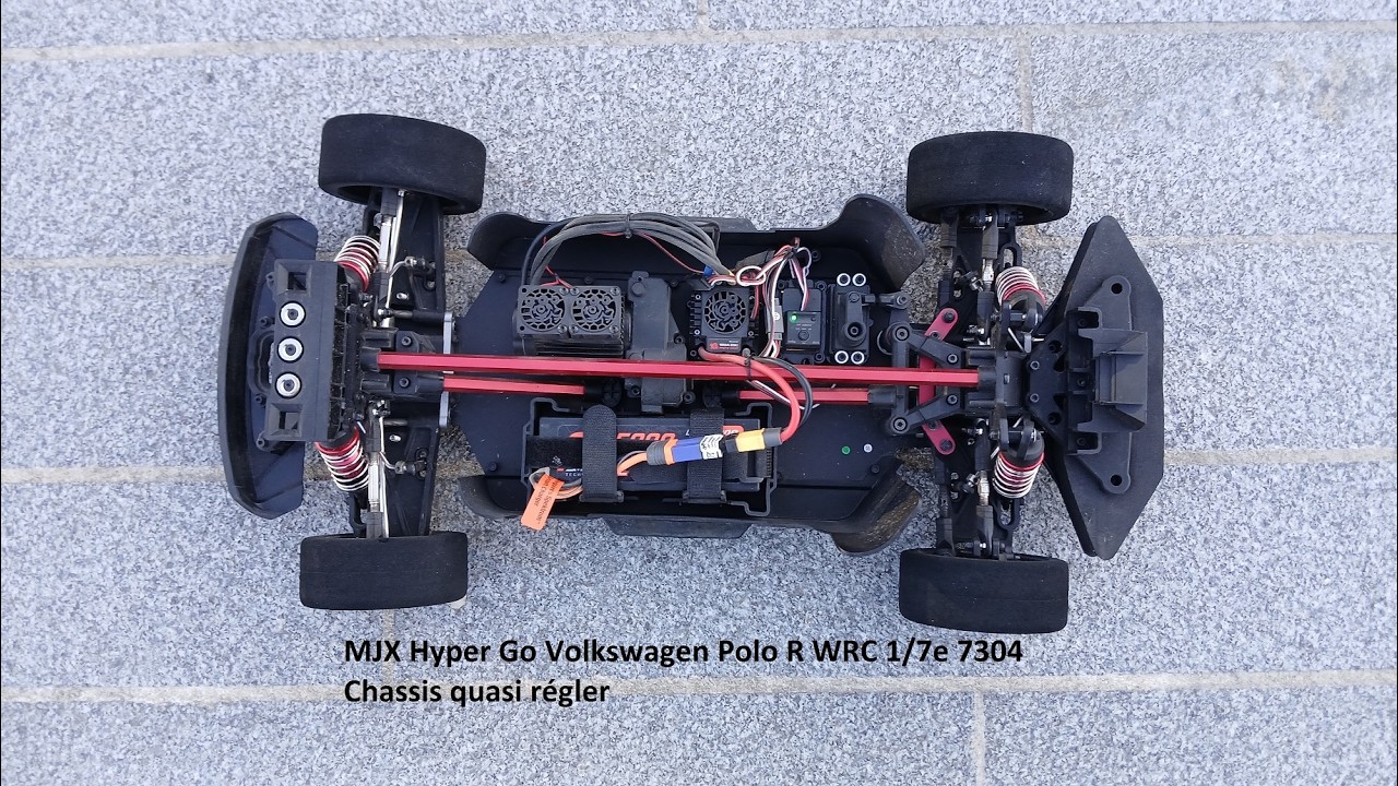 J'explique mes réglages chassis MJX 7304 - 04.03.2026 Part  1/2