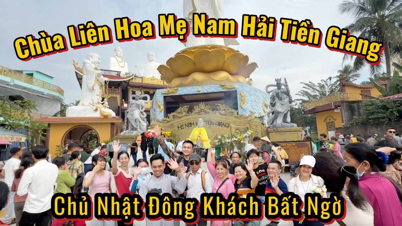 Chùa Mẹ Nam Hải Tiền Giang Đông Khách Bất Ngờ Vào Ngày Chủ Nhật Hằng Tuần | SaLaTV