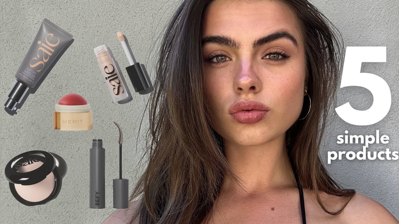 5 beauty essentials for a minimalist clean girl makeup look
