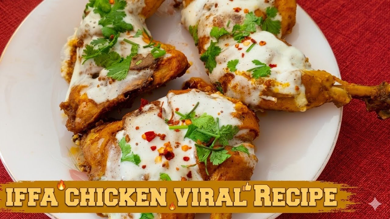 Iffa Chicken Recipe | New Viral Chicken Recipe | Iffa Chicken | Restaurant Style Spicy Chicken 
