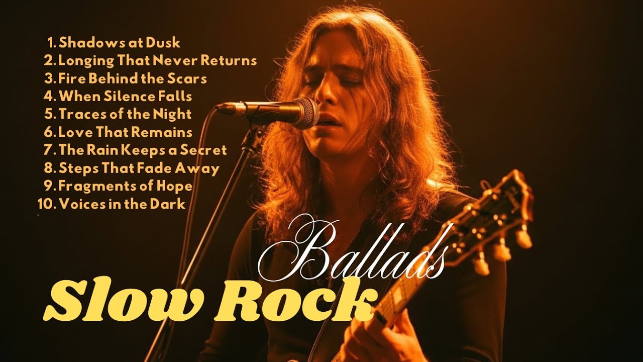 🎶 Best 90s Slow Rock Ballads for Relaxing and Late Night Vibes