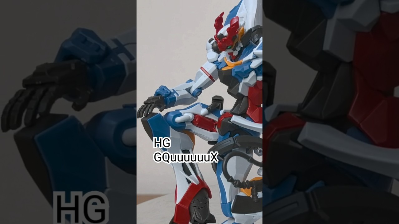 unique build #gunpla #gundam #gquuuuuux #gunplareview #evangelion #shorts #fyp #bandai