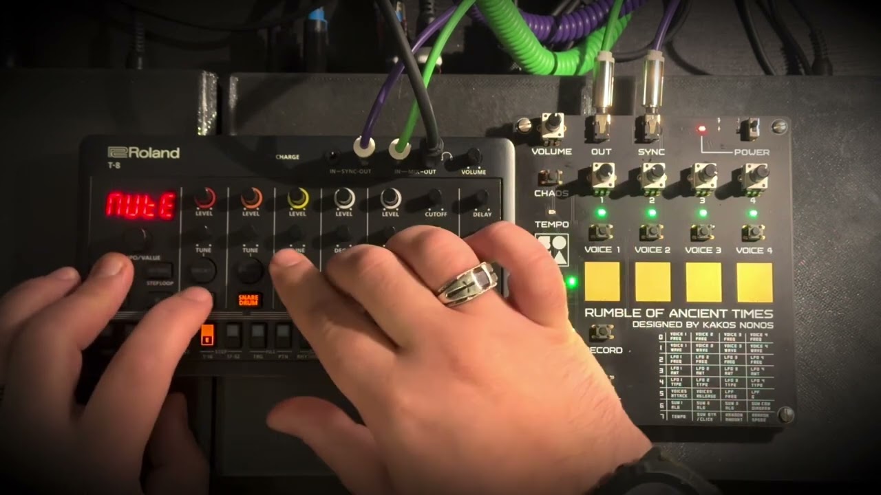 SOMA RoAT and Roland T-8 jam