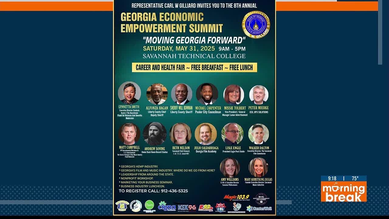 State Rep. Carl Gilliard to host 8th annual Georgia Economic Summit