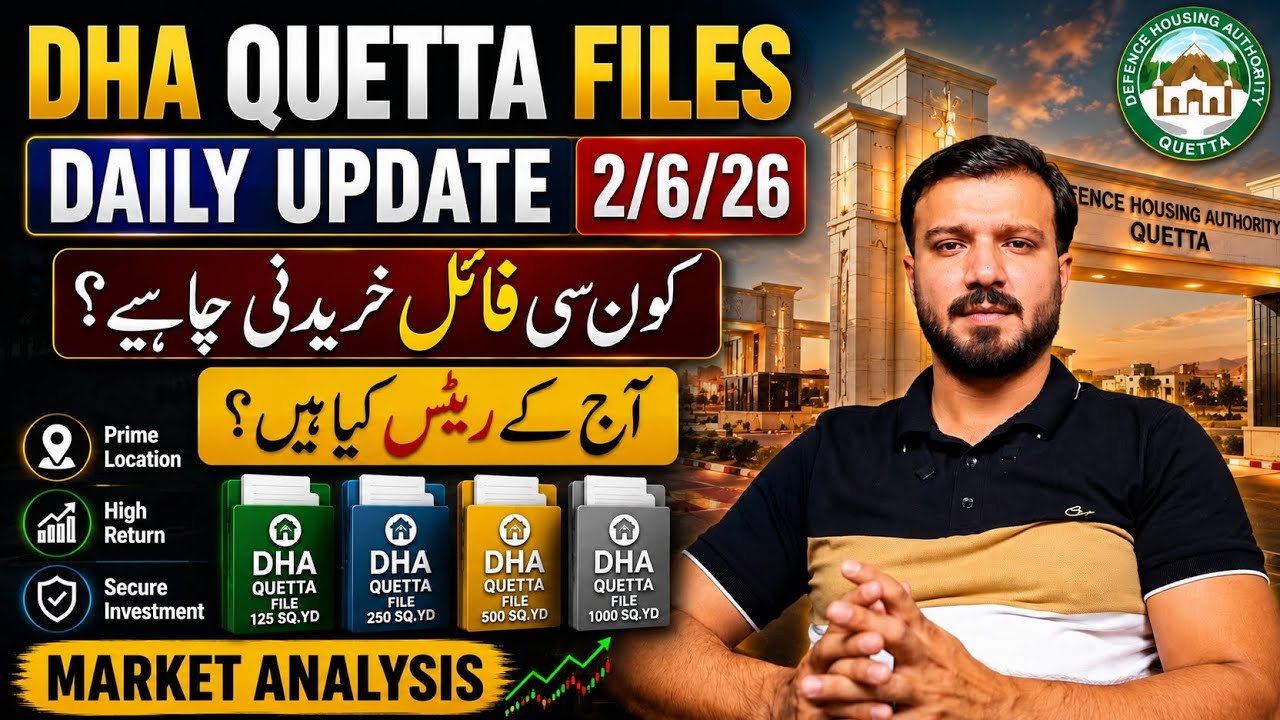 🚨 DHA Quetta Files Daily Update | Latest Rates 2 June | Which File Should You Buy? 📈 Market Analysis