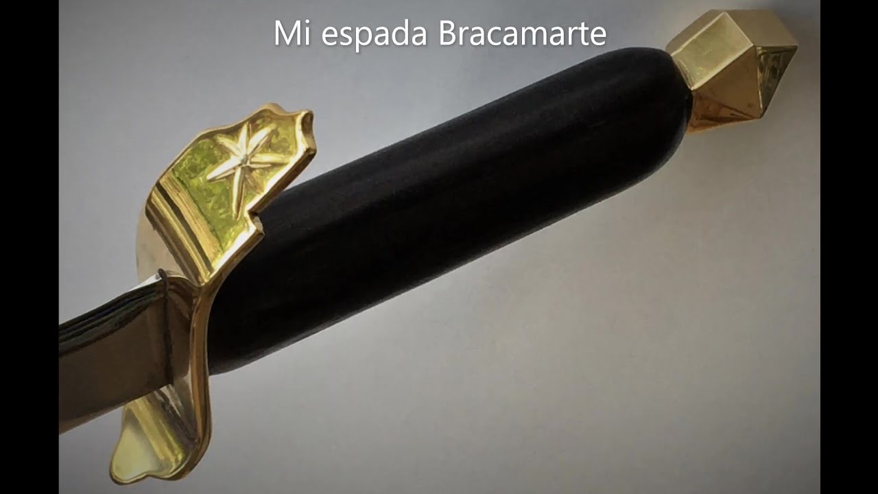 Mi espada Bracamarte. El pomo, la guarda y la empuñadura. 1ª parte.