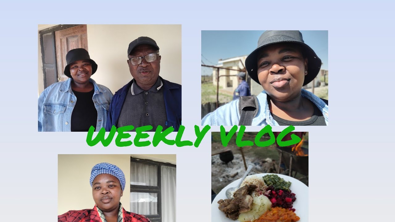 Weekend with my dad||attending umcimbi||Meet my dad|| shopping and many more...