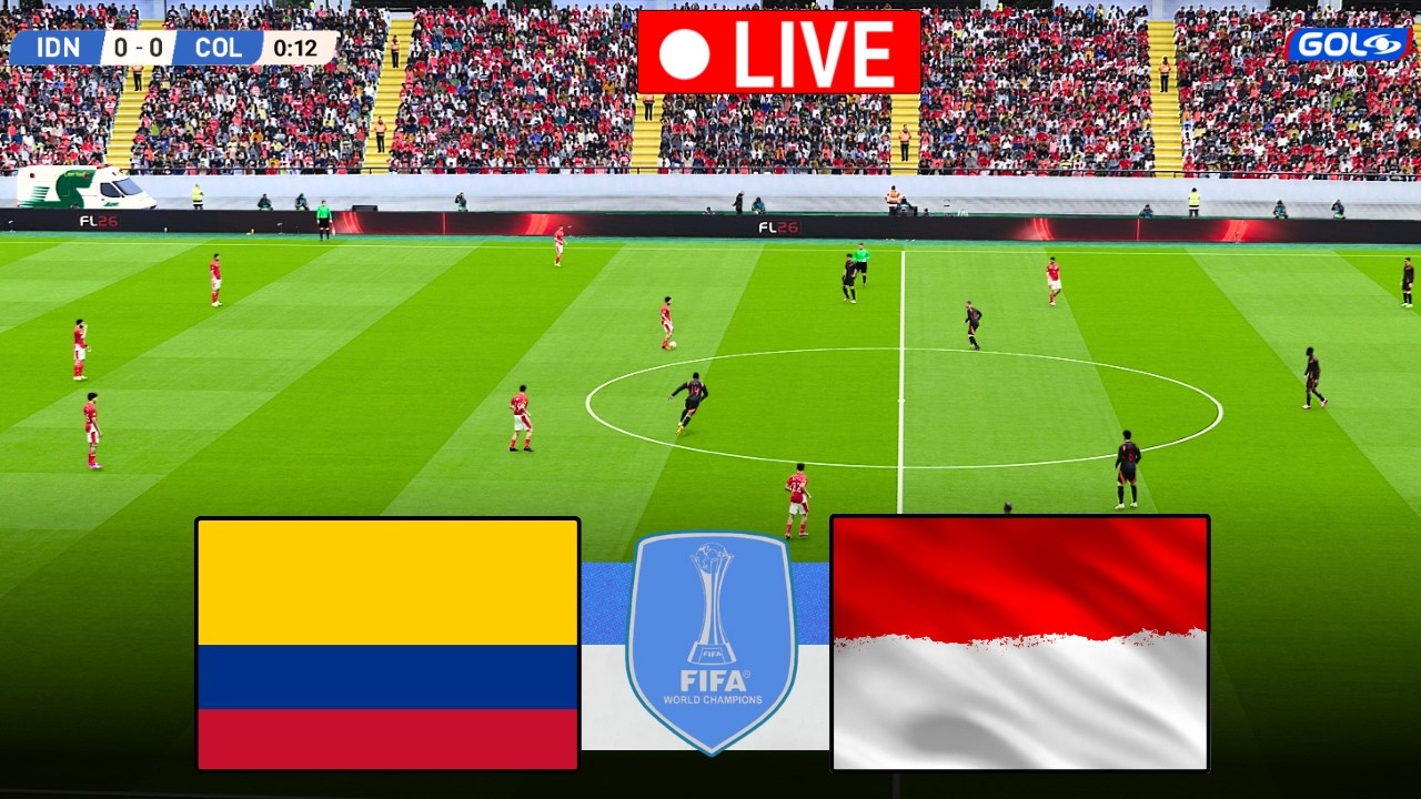 🔴LIVE INDONESIA VS CHILE | INTERNATIONAL FRIENDLY MATCH | virtual match