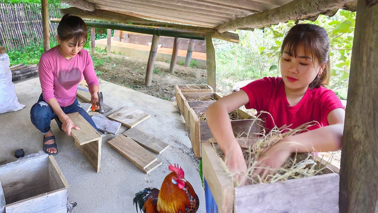 Prepares Fish Pond With Her Own Hands – Pumping Water, Plowing Land, Releasing Fish