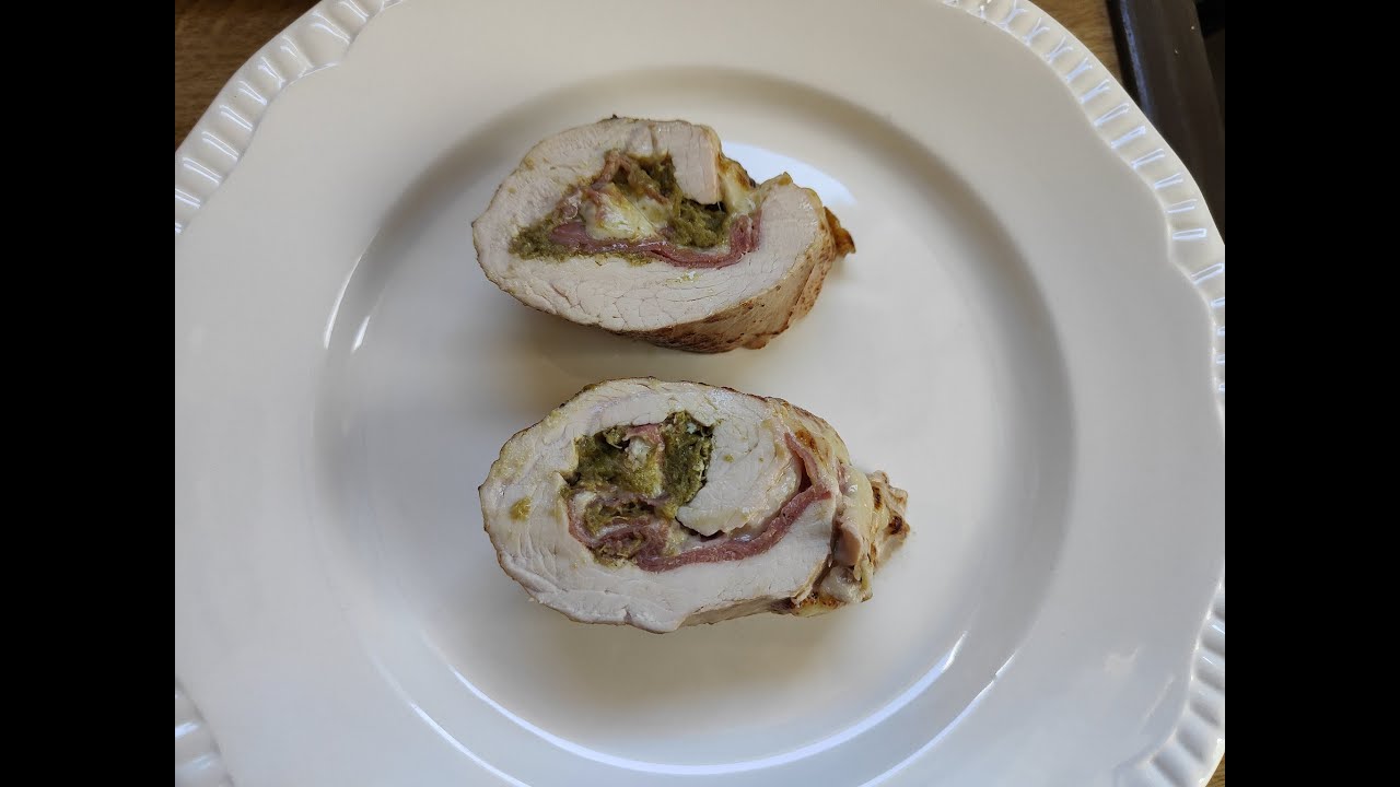Roulade de dinde farcie cuite à basse température