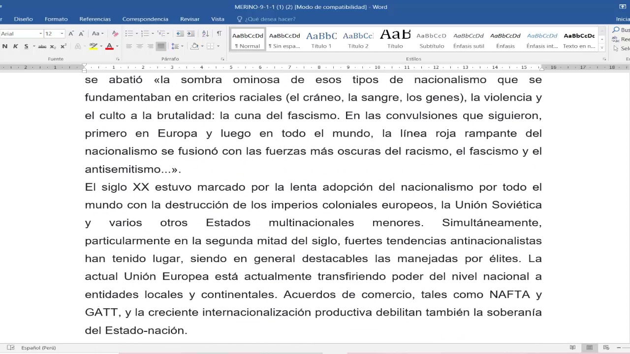 DOCTRINA POLITICA
