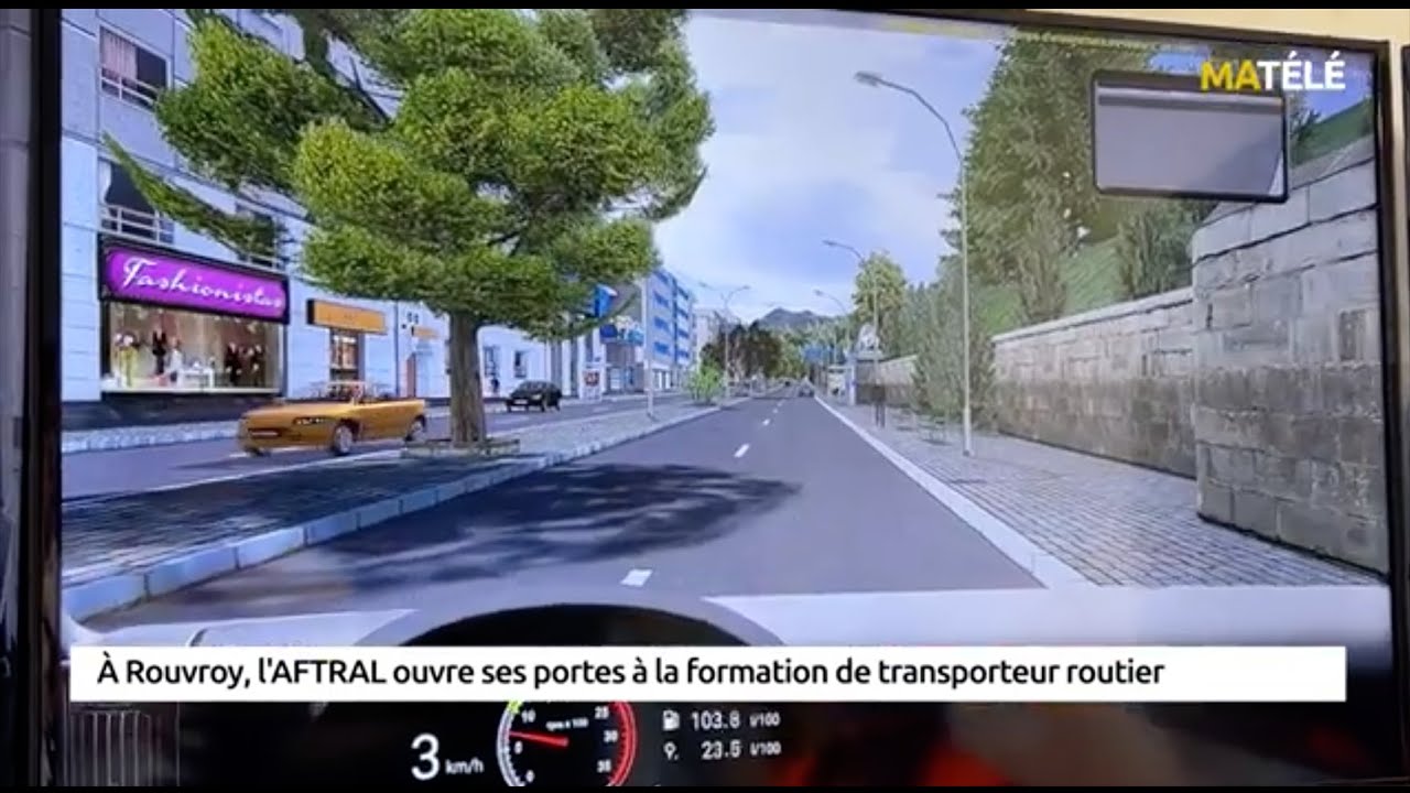 FORMATION : À Rouvroy, l'AFTRAL ouvre ses portes à la formation de transporteur routier