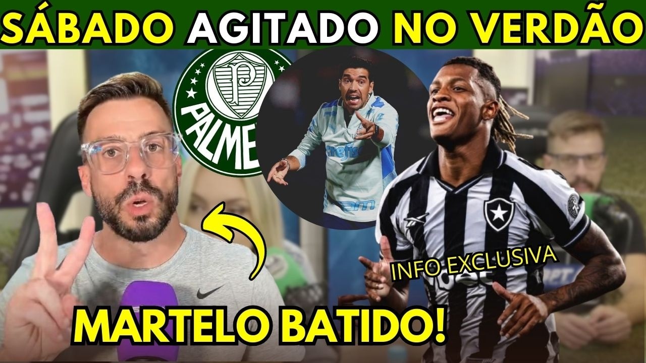 🤯AGORA VAI?! DANILO NO VERDÃO? FACINCANI COM INFO BOMBÁSTICA!  MERCADO DA BOLA DO PALMEIRAS AGITADO