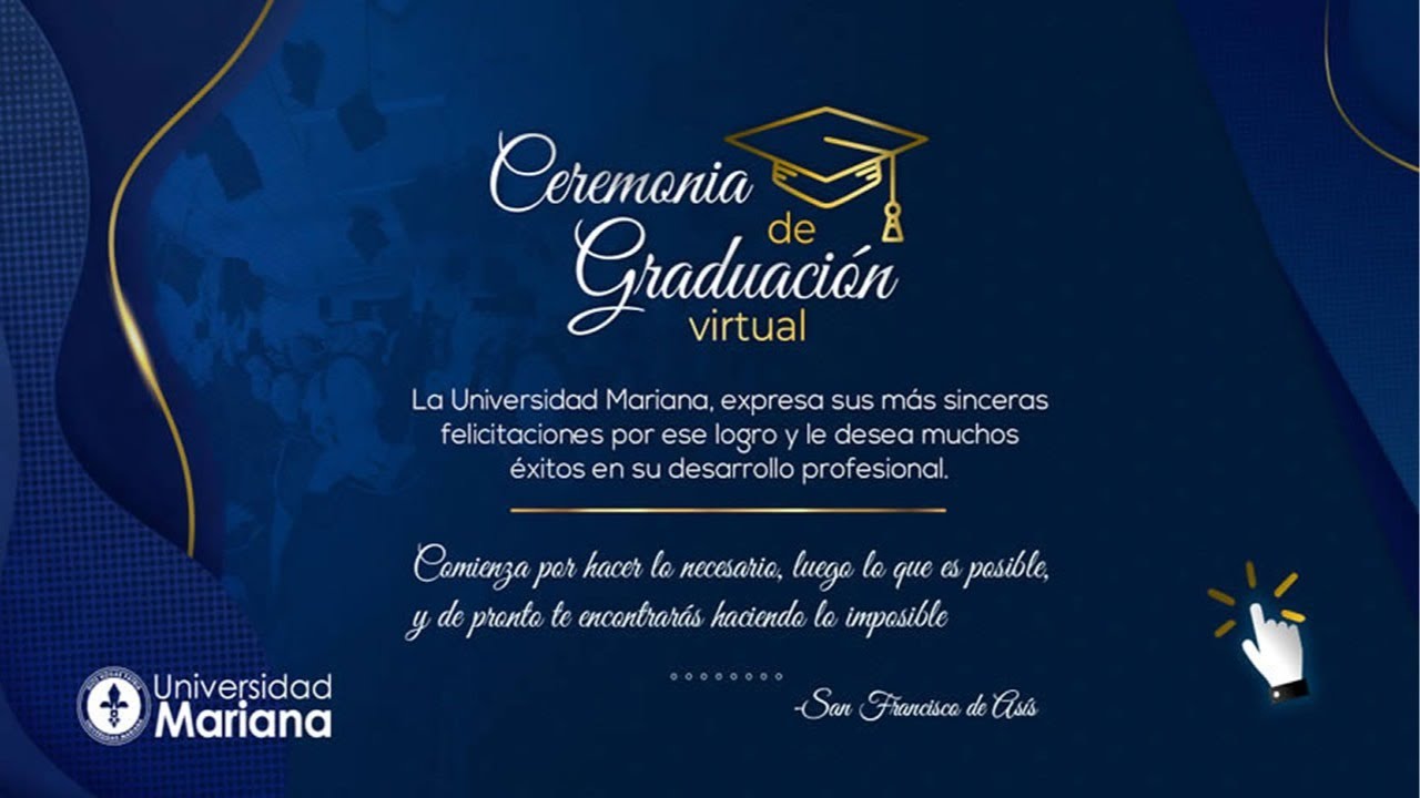 Ceremonia de Graduación Virtual 2020 - 5:00 p.m.