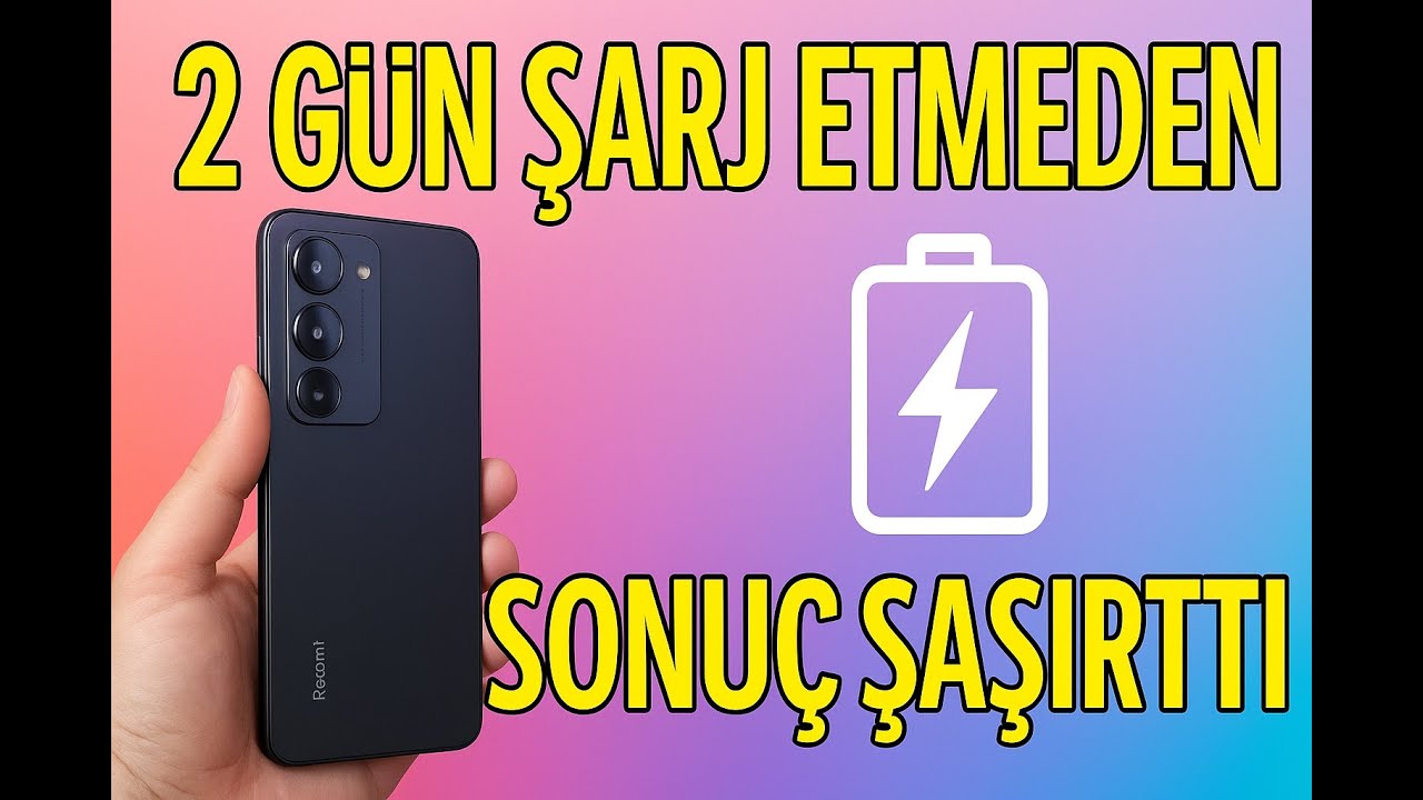 Redmi 15’in 7000 mAh bataryası beni şaşırttı! 🔋 Gerçek kullanım testi burada 👇
