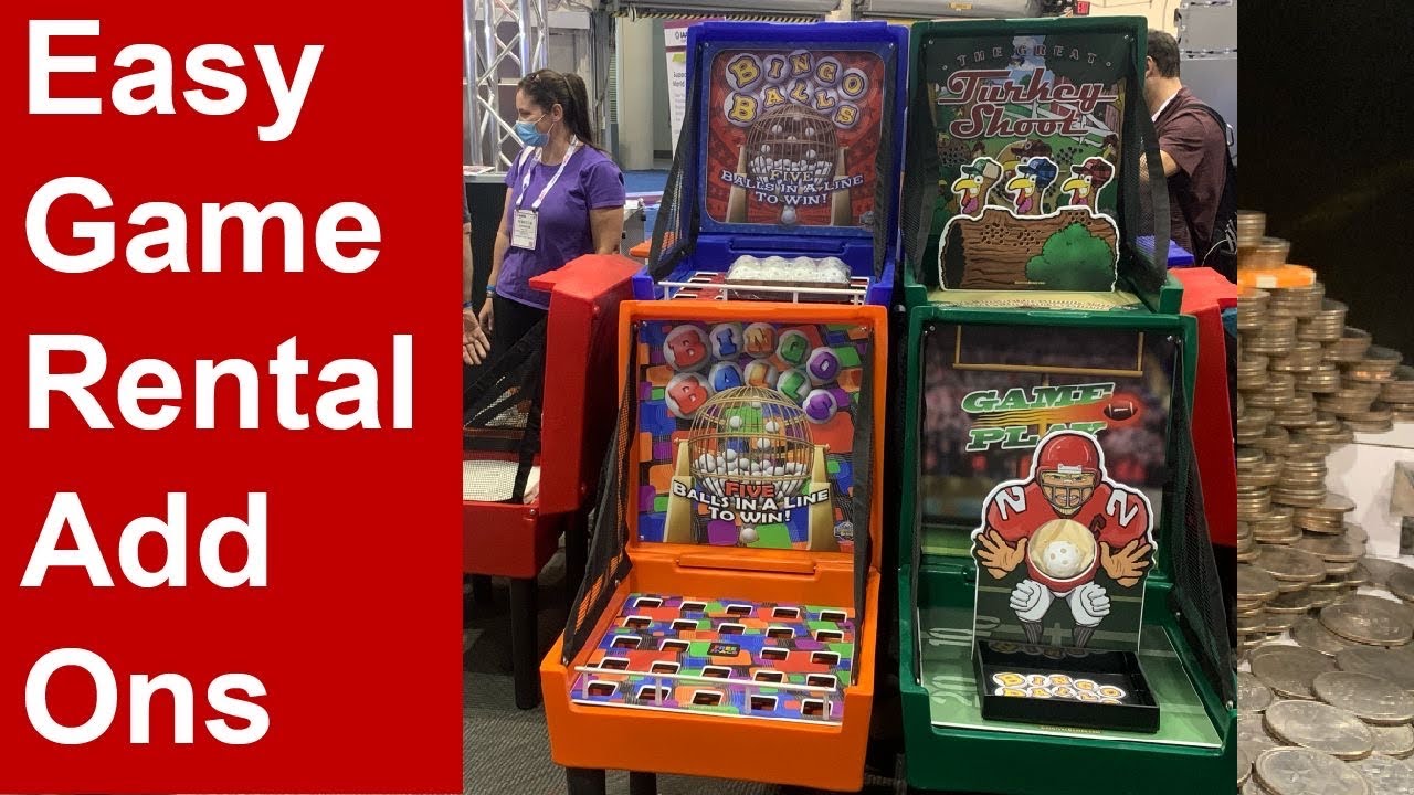 Easy Game Rental Add On Ideas.