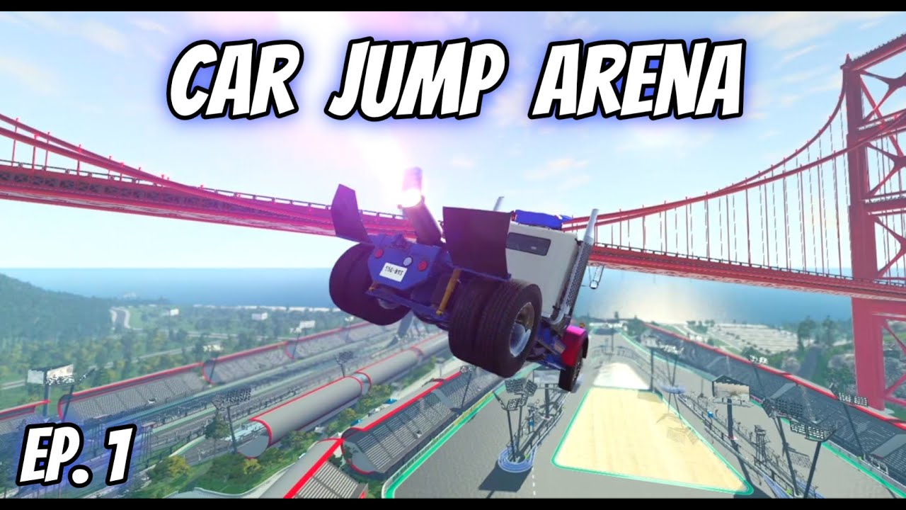 Car Jump Arena #1 - BeamNG.drive