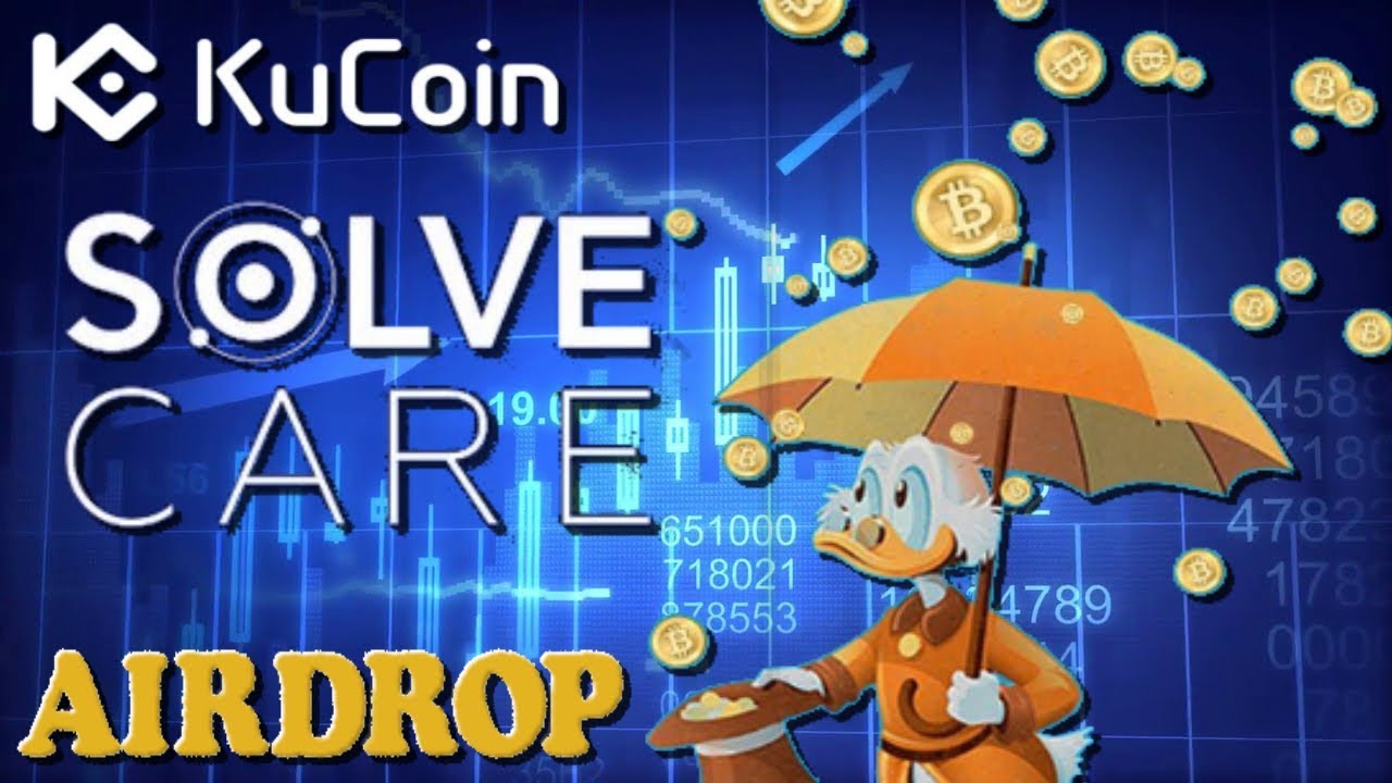 Solve Care AIRDROP сразу на биржу KuCoin (Криптовалюта бесплатно).