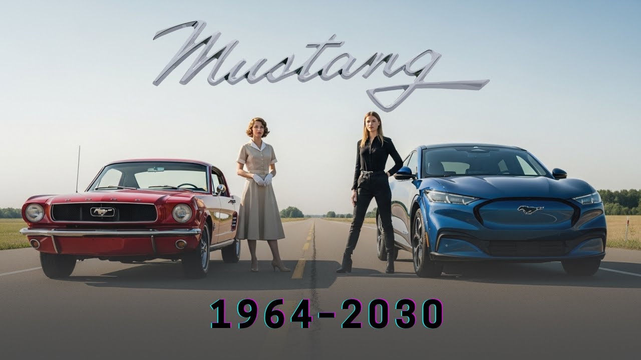 Ford Mustang Evolution 1964&ndash;2030 | From Classic Muscle to Future Vision