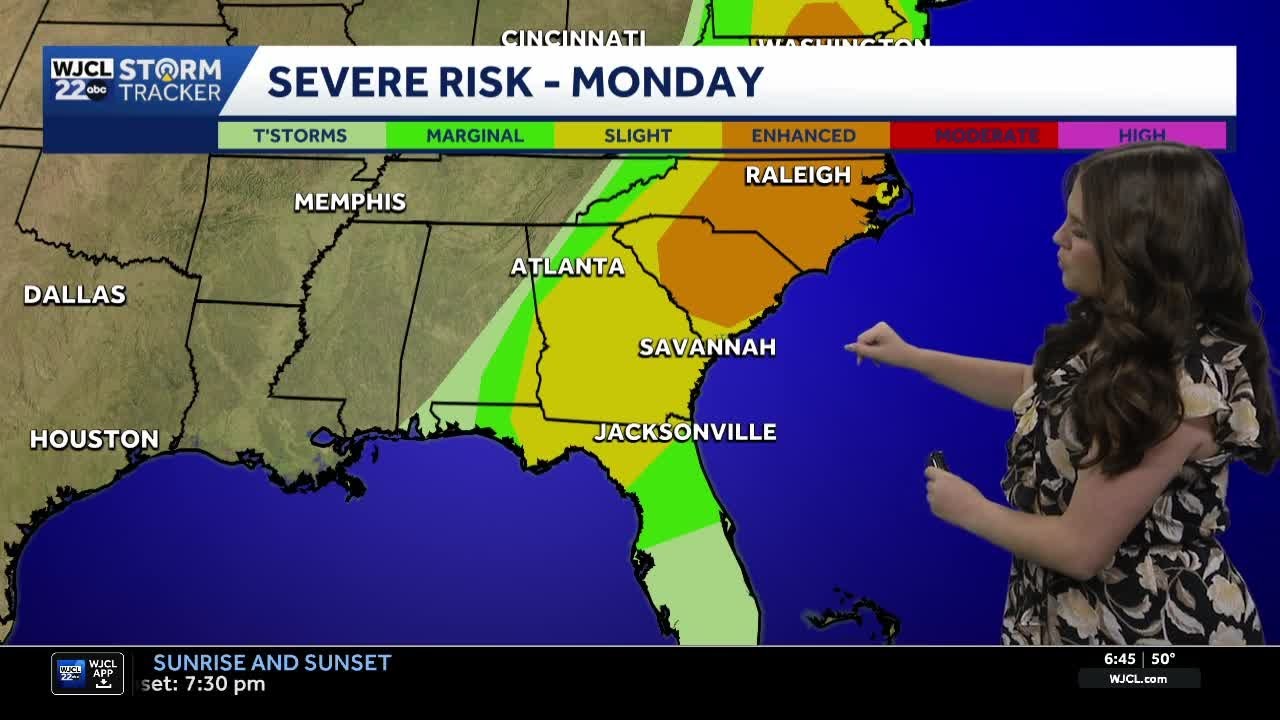 Chance for severe weather next week