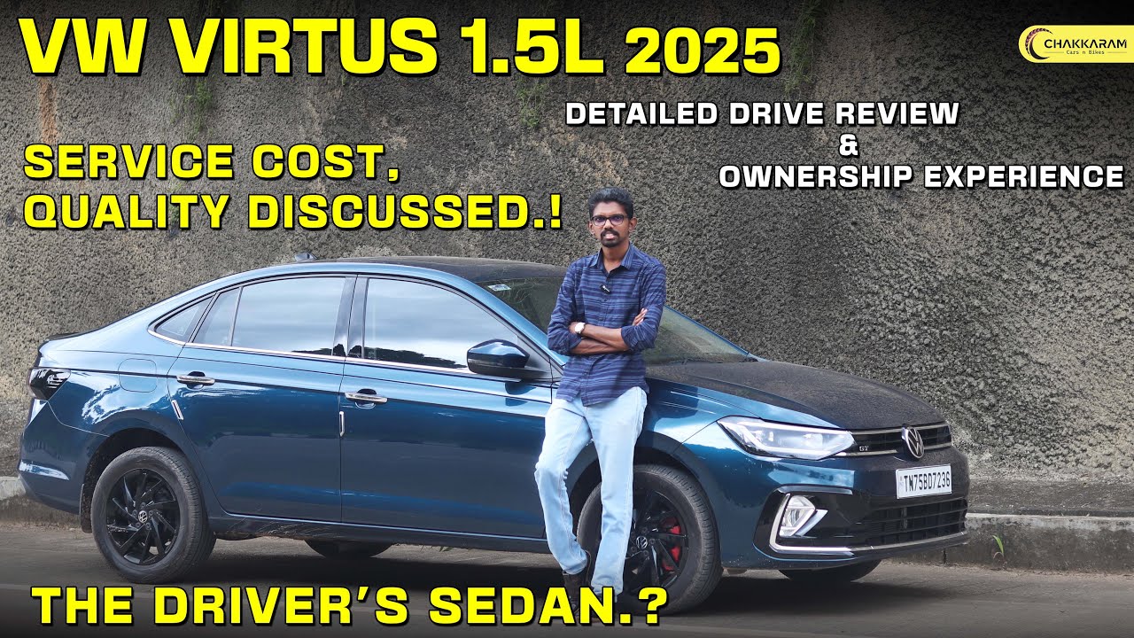 Virtus 1.5L Gives More Mileage than 1.0 L? | Tamil Review with Ownership Experience | Chakkaram