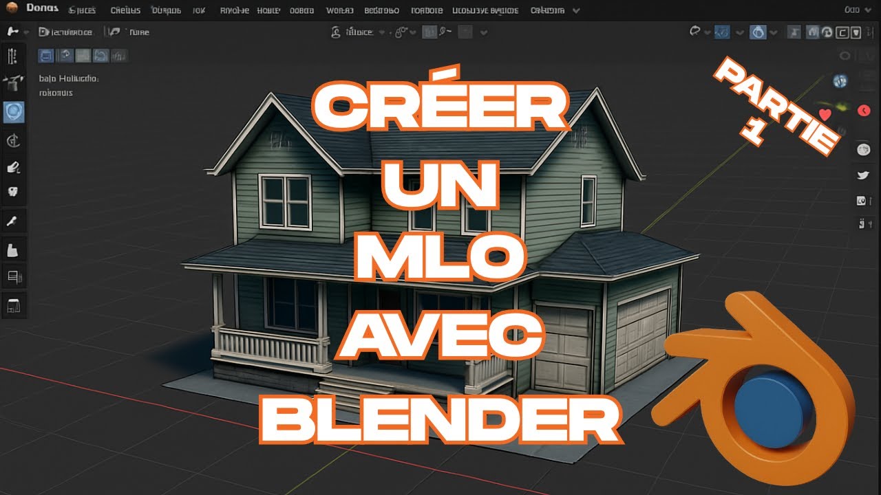 Tuto  Partie 1 - Faire un MLO avec Blender pour FiveM [2025]