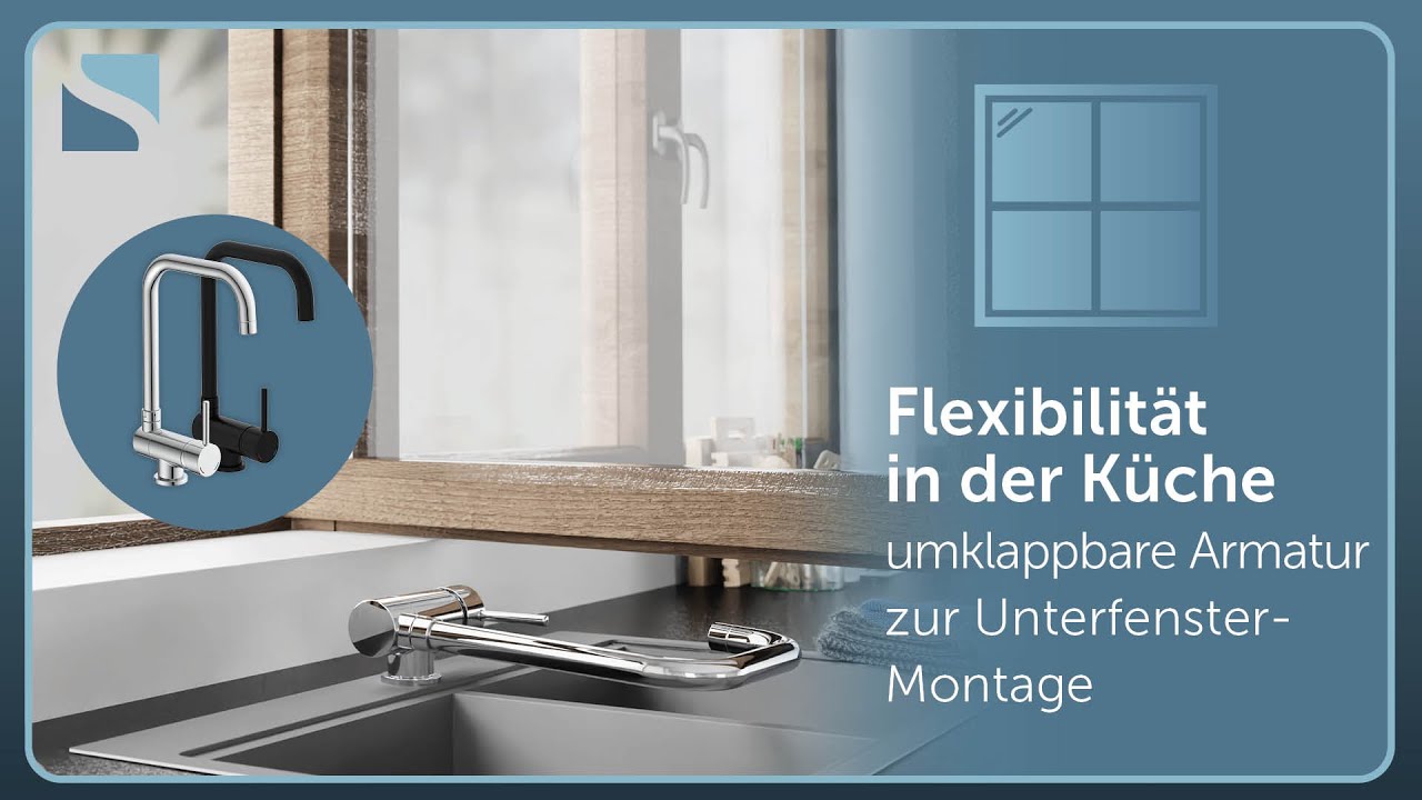 SCHÜTTE WINDOW Armatur zur Unterfenster-Montage