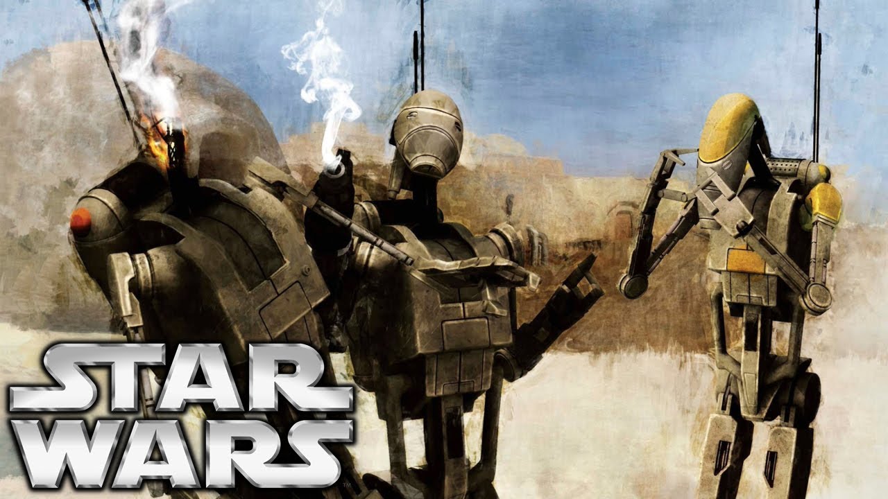 Why did Droids get their own personalities mid-way during the Clone Wars?