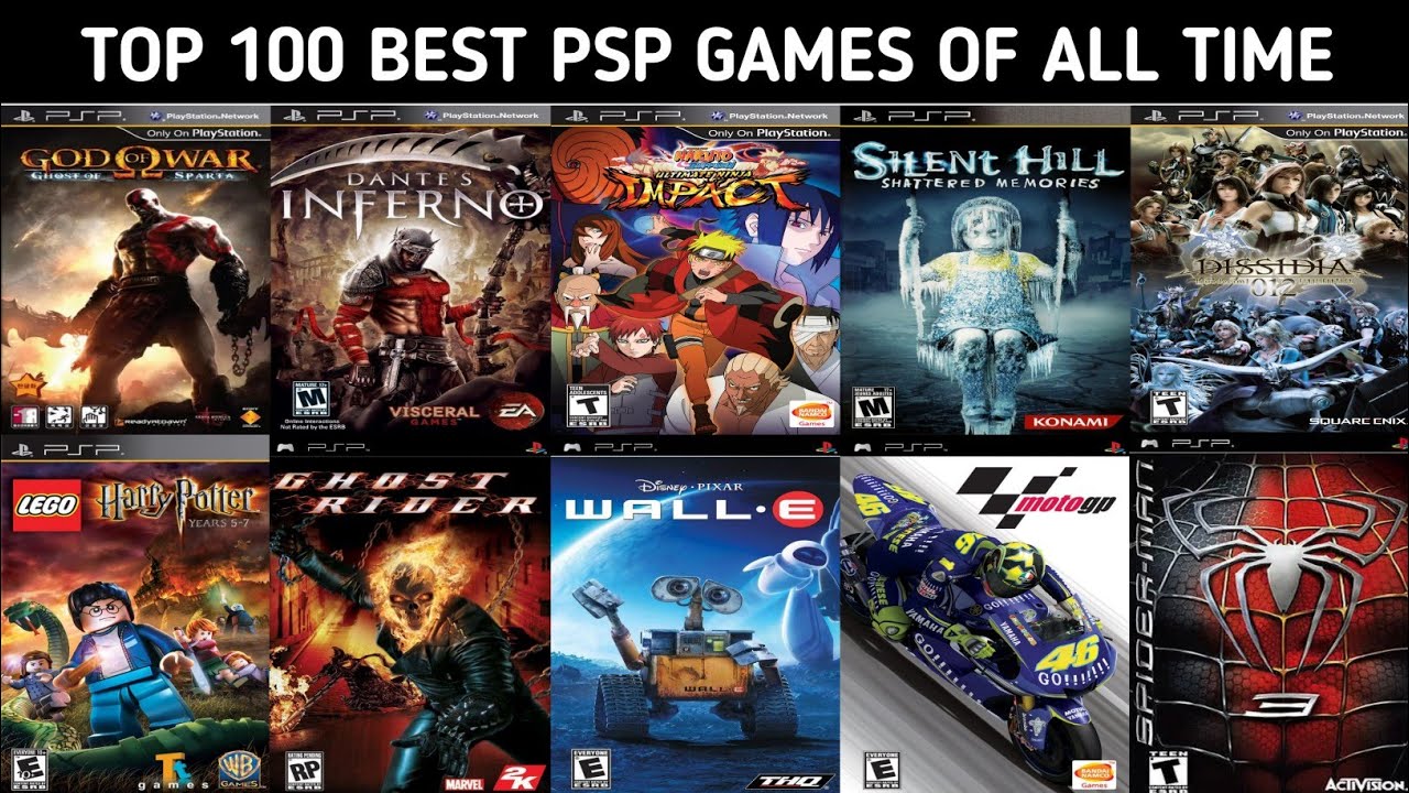 Top 100 Best PSP Games Of All Time | Best PlayStation Portable Games