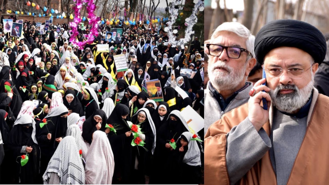 🟢مشی- مدرستہ القرآن آیت اللہ یوسف میرگنڈ سے امام بارگاہ آیت اللہ یوسف رح شارع فضل اللہ بمنہ تک