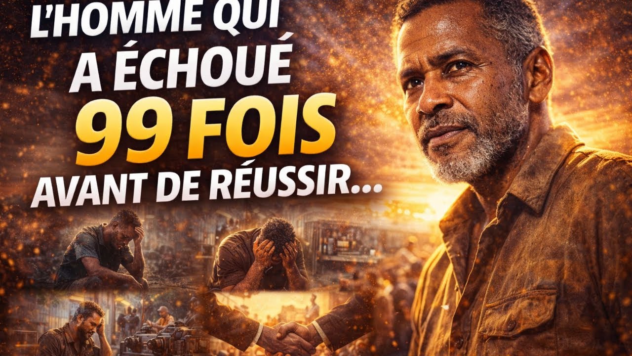 L’Homme Qui a Échoué 99 Fois Avant de Réussir – L’Histoire Qui Va Te Changer Pour Toujours