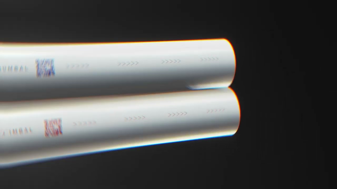 Vinilon Group New Marking Design | The First Pipe with QR Code - 3D