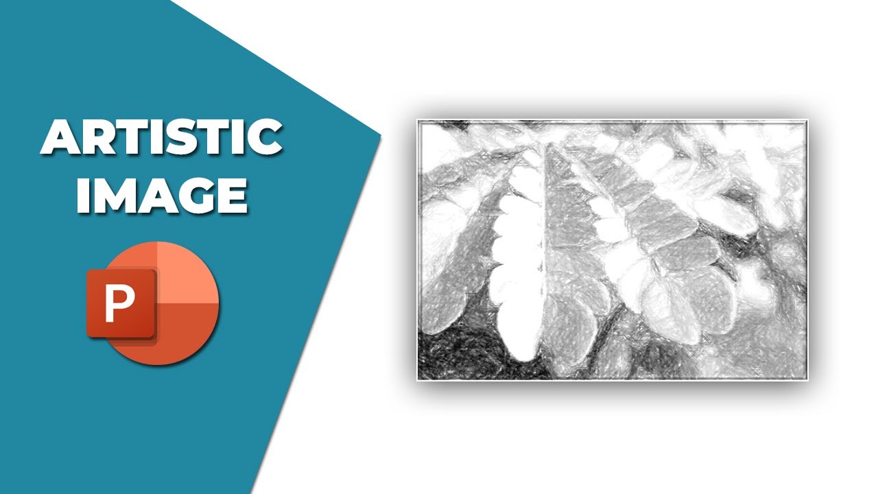 How to apply an artistic effect to a picture in PowerPoint