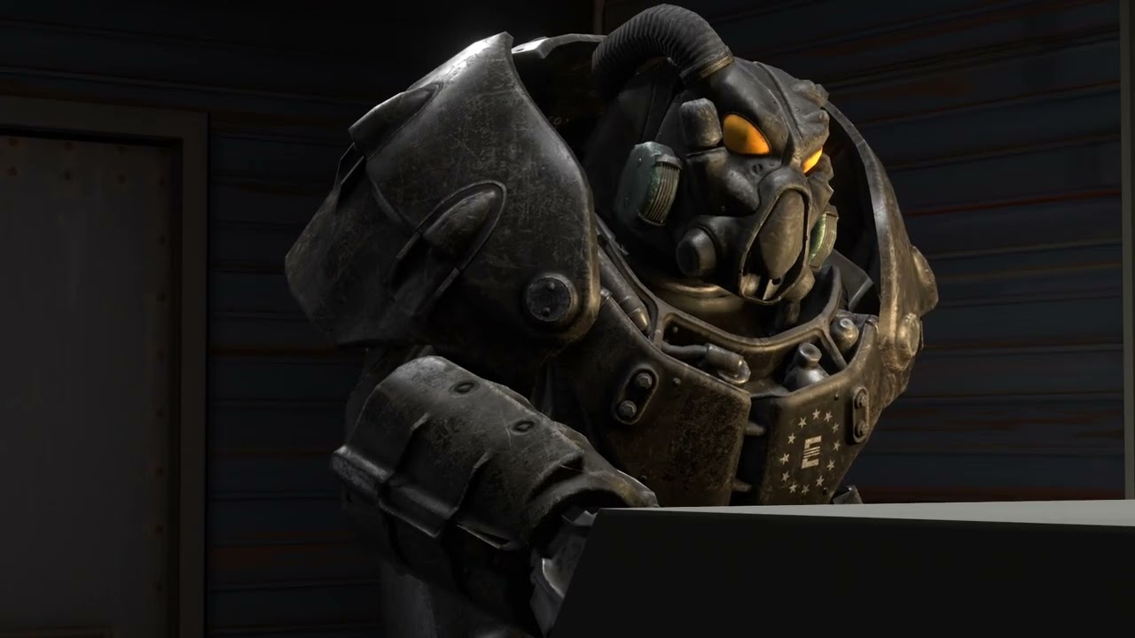 [Fallout 2/Blender] Enclave here.