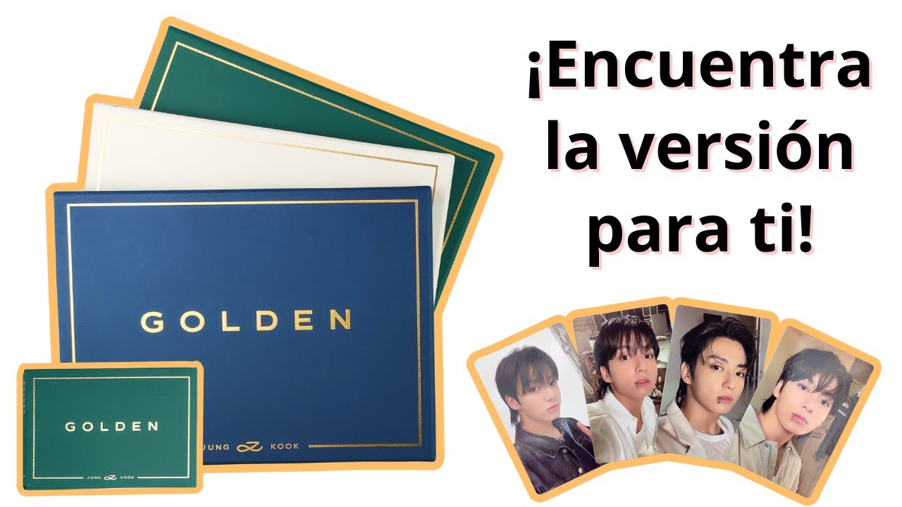 ¿Qué versión de GOLDEN deberías comprar? | Unboxing Jung Kook/BTS