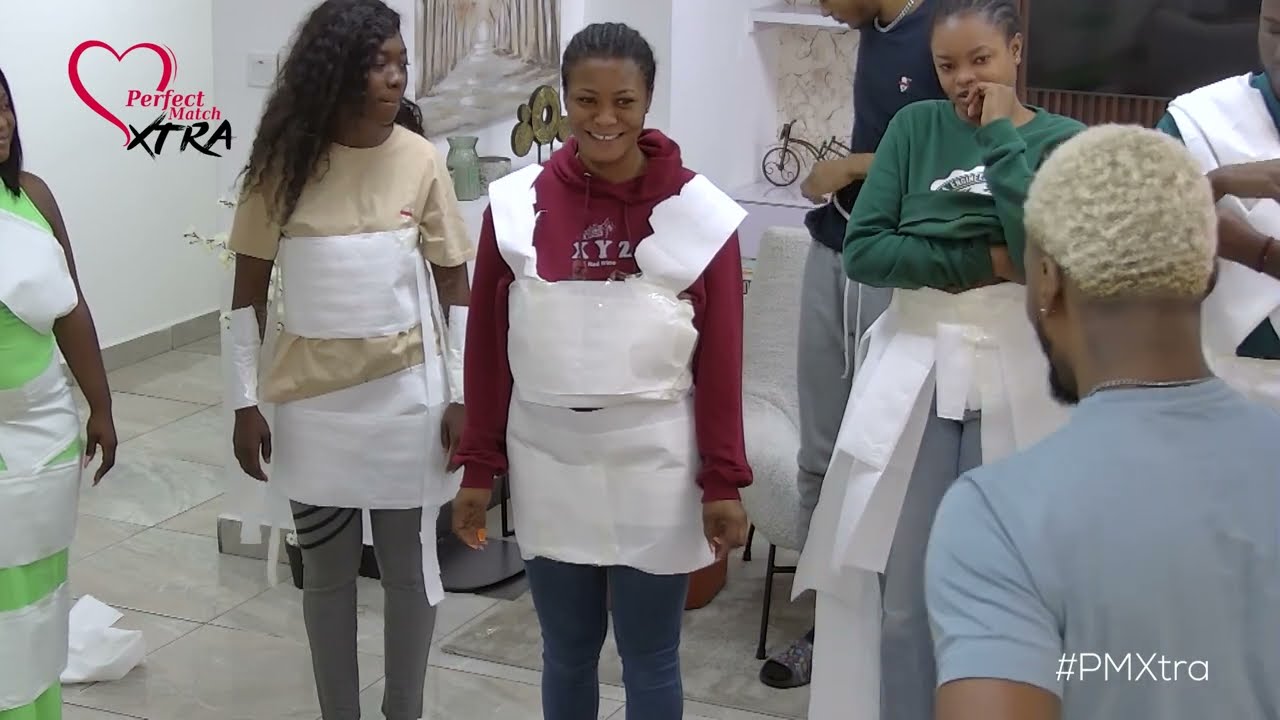 Day 53: The housemates create costumes out of tissues | Perfect Match Xtra Season 2
