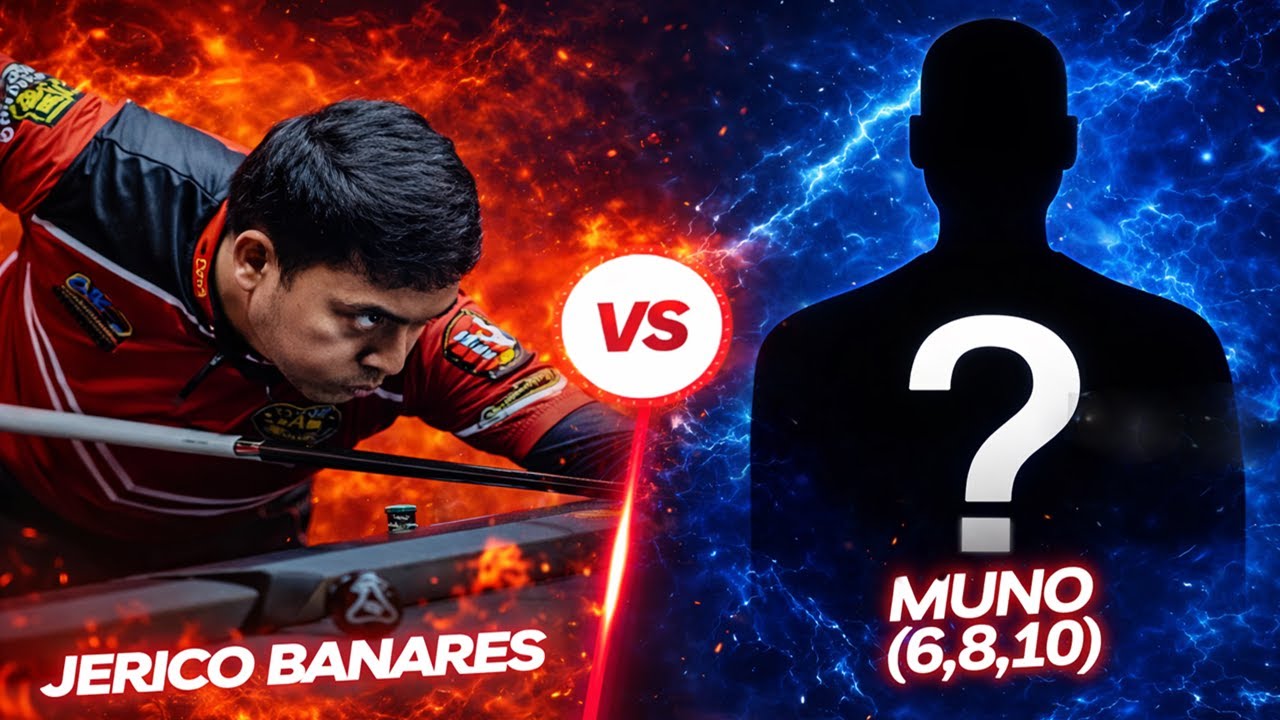 🔴LIVE | JERICO BANARES 🆚 MUNO  (6,8,10+brake)  | 10 BALL | RACE 17