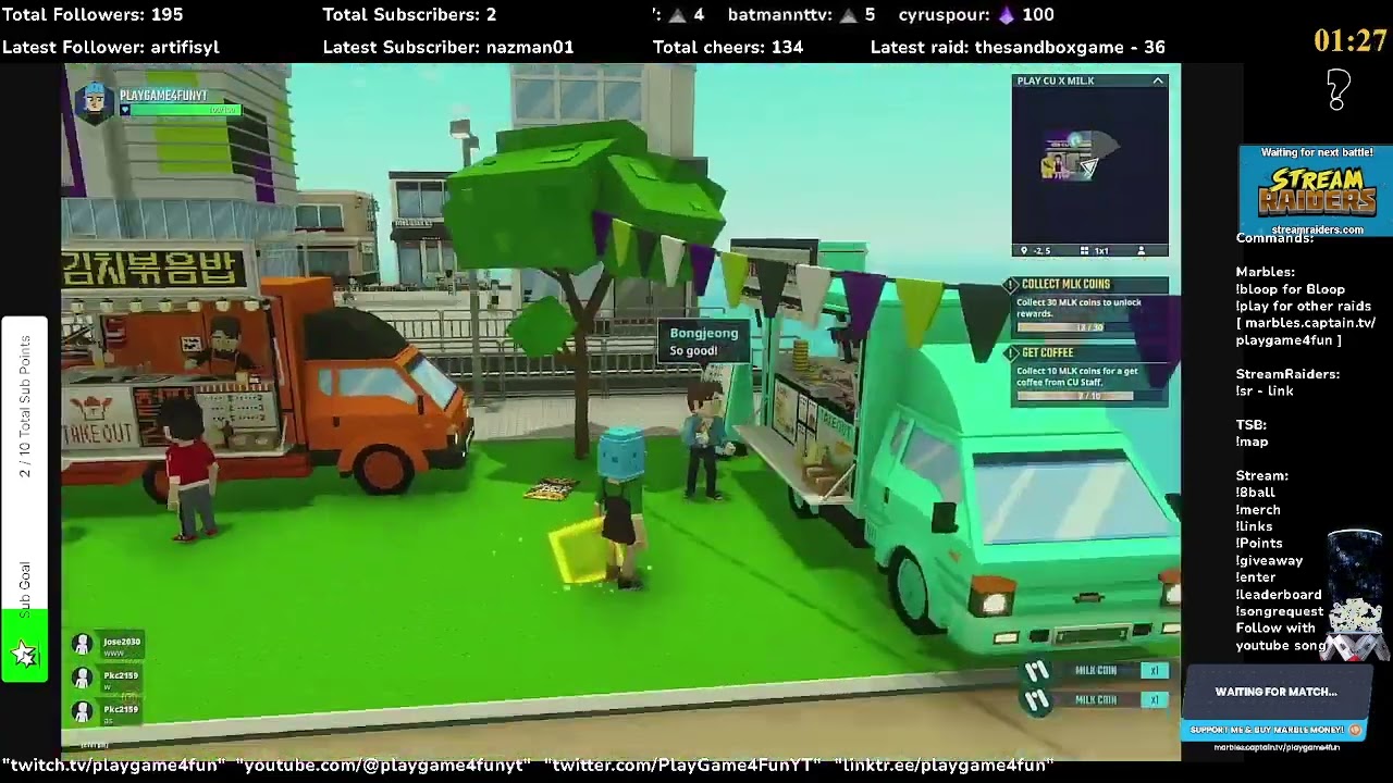 @thesandboxgame - Play CU X MiL.k walkthrough