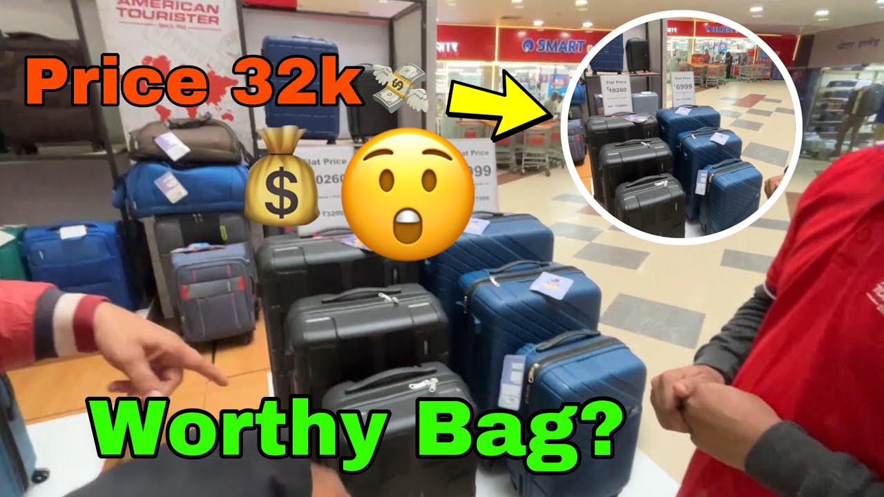 Unboxing & Review: American Tourister Trolley Bag |  #americantourister