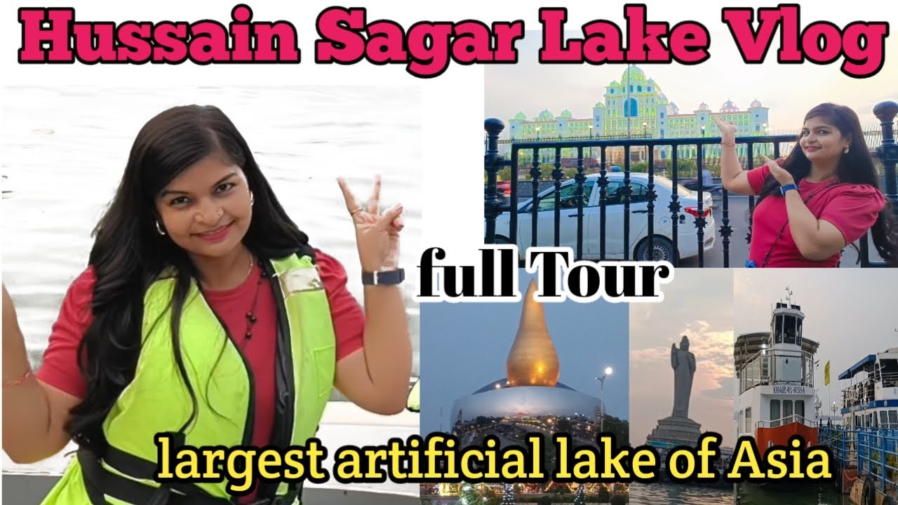 Exploring Hussain Sagar Lake Hyderabad 🌊 | Sunset Views, Buddha Statue & Boating Fun |Hussain Sagar