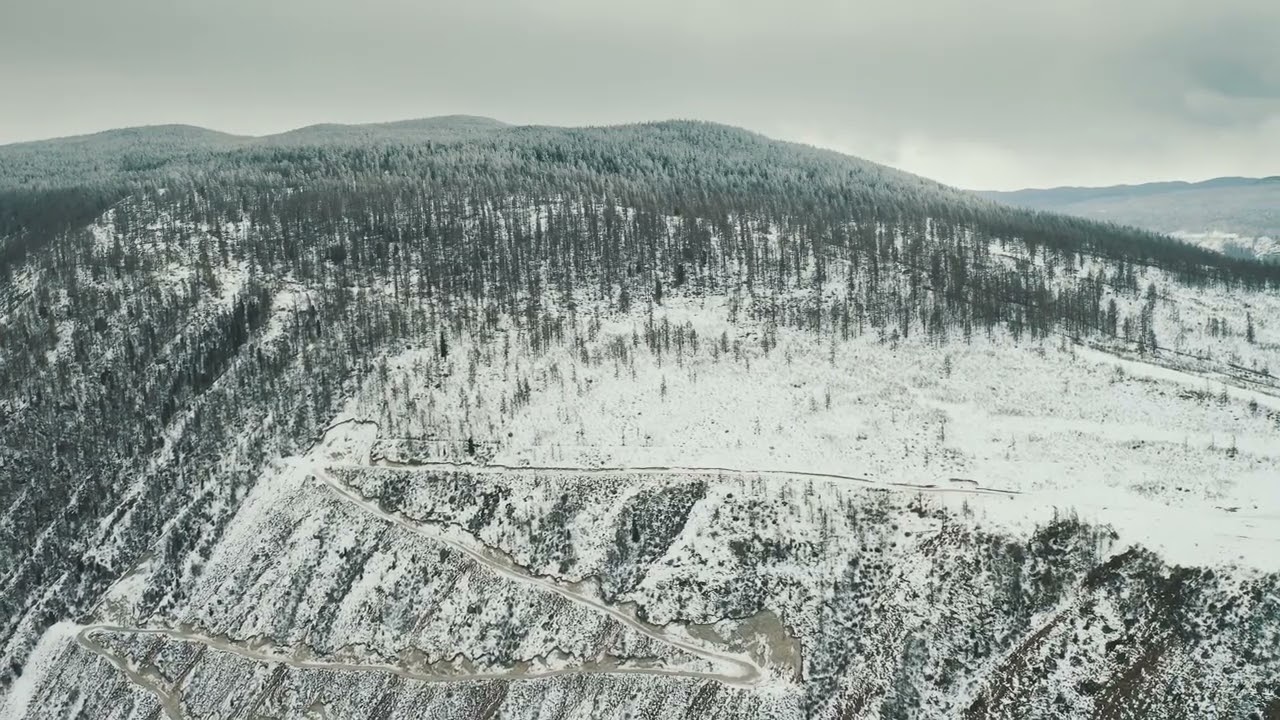 Road on the Edge of a Mountain - 4K Stock Videos | Free stock footage - No Copyright