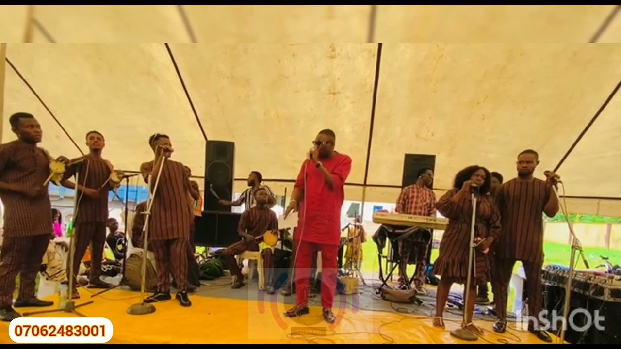 Jblive at Pa jojo Odunayo funeral ceremony