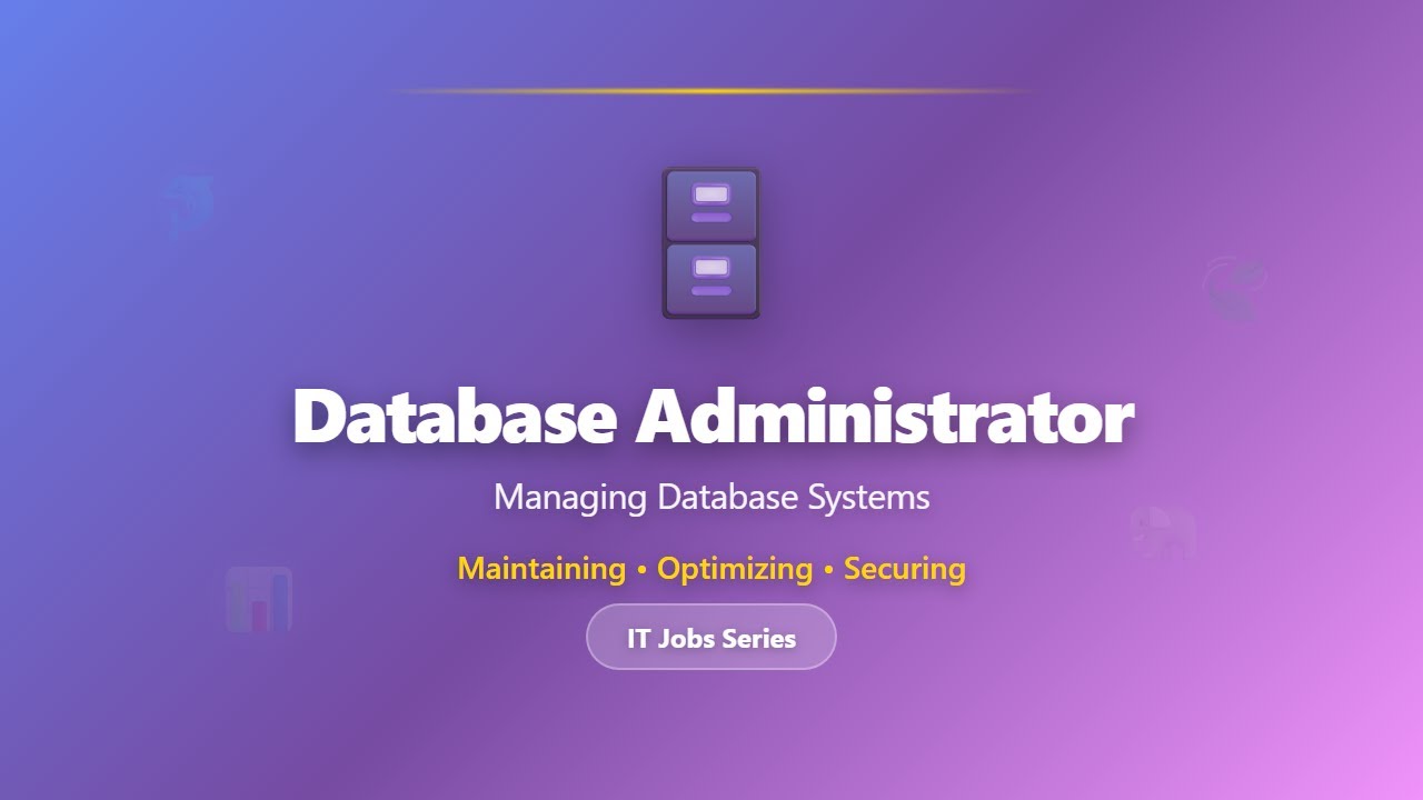 Database Administrator DBA Career Guide 2025