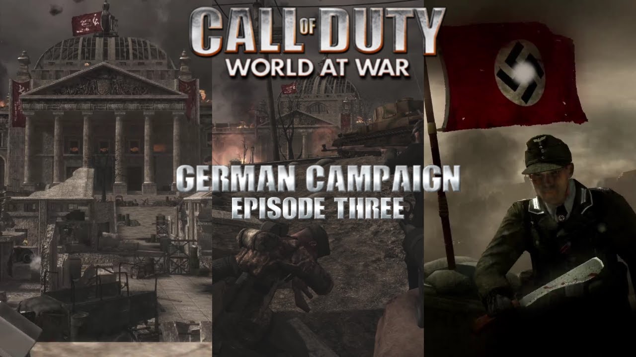 Call of Duty: World at War German Campaign Playthrough Ep. 3 (Final) | Heart of the Reich & Rebirth